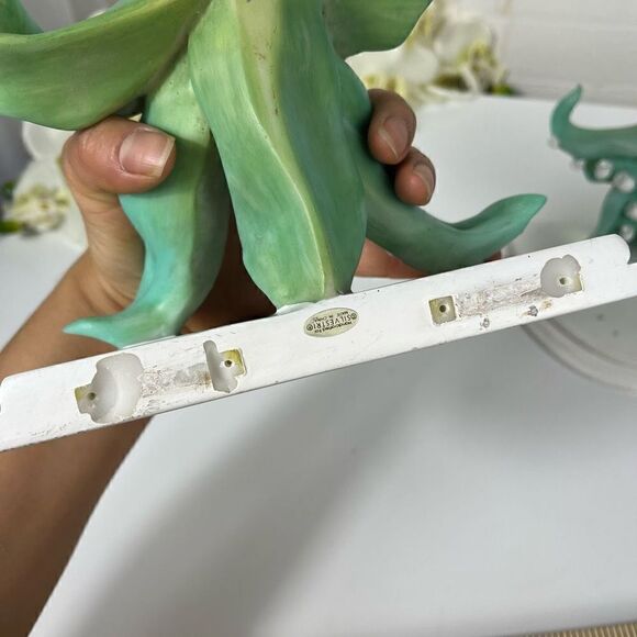 Silvestri Hand Crafted Flower Bookends 7inch - Picture 9 of 13